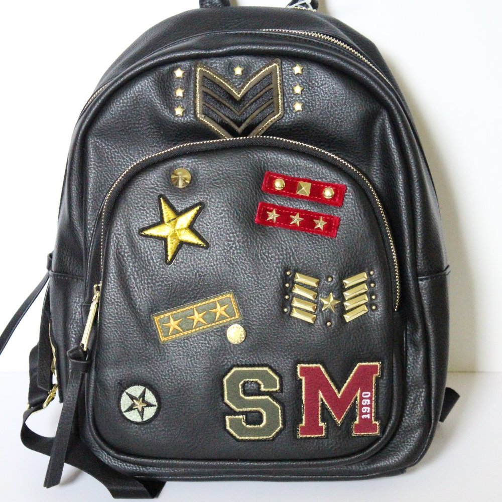 NWT Steve Madden Black Backpack